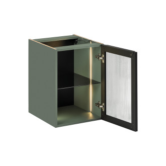 Comad SOMBRA GREEN 81-40-1DG Skříňka pod desku 40 cm jedněmi dvířky s LED osvětlením
