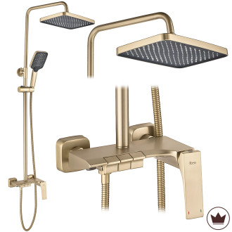 Rea Sprchový set REA JOE Brush Gold REA-P5656