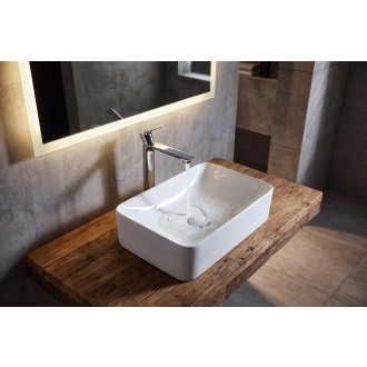 ARIAN keramické umyvadlo na desku, 49,5x29,5cm, bílá