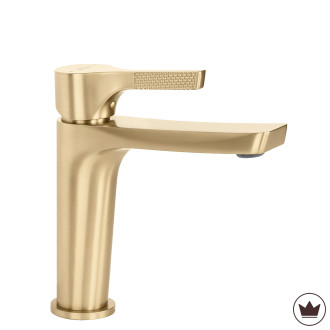 Rea Maxim Brush Gold Low PREMIUM Umyvadlová baterie REA-B8938