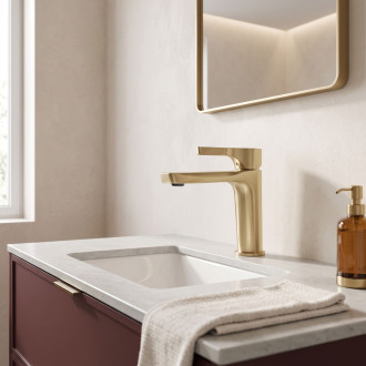 Umyvadlová baterie PREMIUM REA Maxim Brush Gold Low