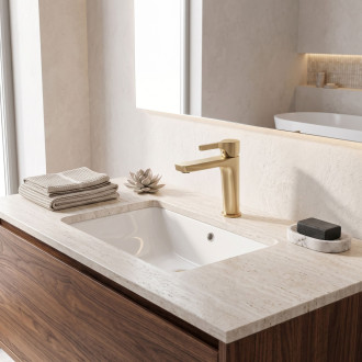 Umyvadlová baterie PREMIUM REA Maxim Brush Gold Low
