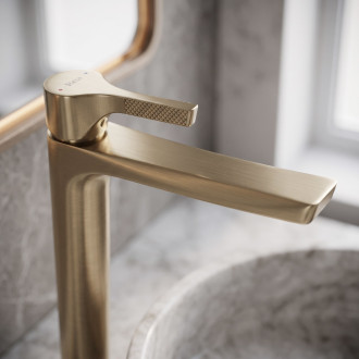 Umyvadlová baterie PREMIUM REA Maxim Brush Gold High