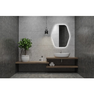 Zrcadlo Amirro AMBIENTE SAPHIR 60x80 cm béžová 412-467