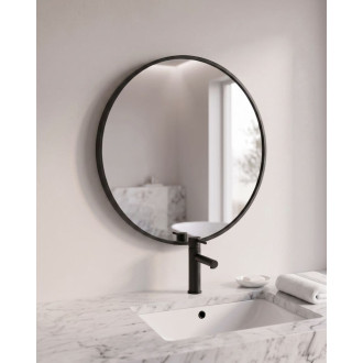 Zrcadlo Amirro CHARLOTTE RONDE 60x60 cm černá 412-566