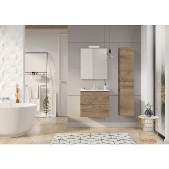 Koupelnová sestava s umyvadlem Ceramia Lea dub KSETLEA60D