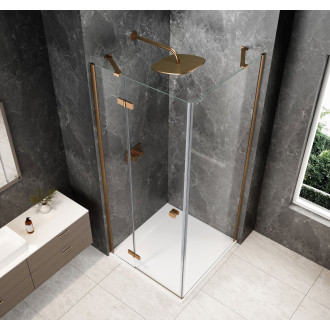 Sprchový kout čtverec 100x100 cm Polysan Globe GB1010-3415LPG