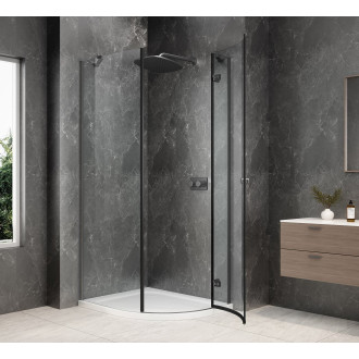 Sprchový kout čtvrtkruh 90x80 cm Polysan Globe GB2890RGM