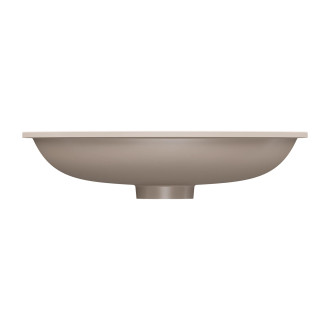SHELL M+ umywalka podblatowa 54 x 34 cm, dune beige mat