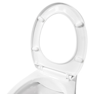 Mereo WC kombi, RIMLESS + spodní odpad s armaturou VSD98