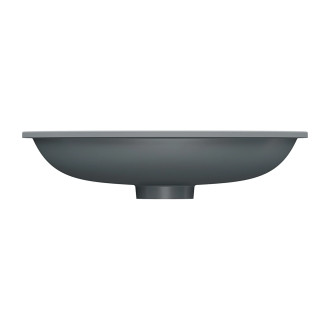 SHELL M+ umywalka podblatowa 54 x 34 cm, ash grey mat