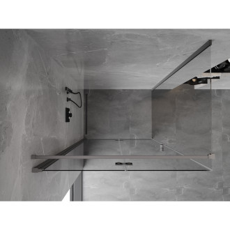 Mexen Mist-F kabina prysznicowa składana lewa 75 x 85 cm, transparent, gun metal - 8A6T-075-085-95-00-L
