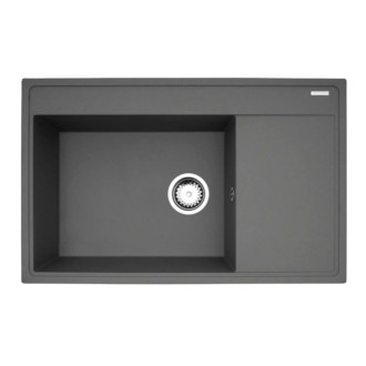 Pyramis CAMEA (79X50) 1B 1D LH Dřez, granit IRON GREY 070123201
