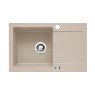 Pyramis MIDO (79x50) 1B 1D Dřez, granit BEIGE 070088901