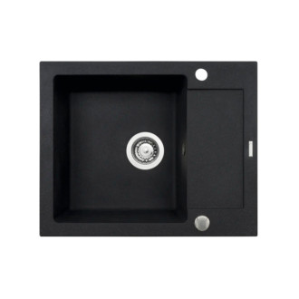 Pyramis MIDO (62x50) 1B 1D Dřez, granit BLACK 070088401