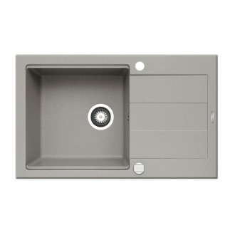 Pyramis SPARTA PLUS LUX (78X48) 1B 1D Dřez, granit INDUSTRIAL GREY 070083801