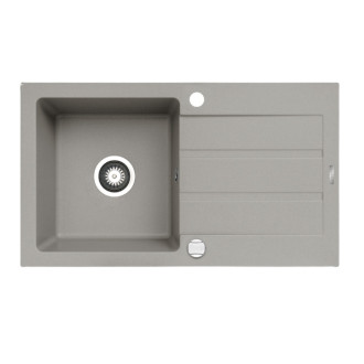 Pyramis NEXT (76X44) 1B 1D Dřez, granit INDUSTRIAL GREY 070053701