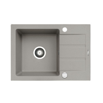 Pyramis NEXT (62X44) 1B 1D Dřez, granit INDUSTRIAL GREY 070166001