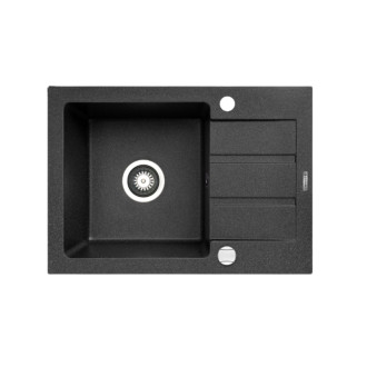 Pyramis NEXT (62X44) 1B 1D Dřez, granit BLACK 070165701