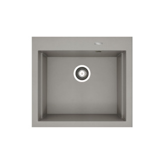 Pyramis SIROS (57X51,5) 1B Dřez, granit INDUSTRIAL GREY 070085001