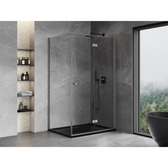 Mexen Mist-F kabina prysznicowa składana prawa 95 x 110 cm, transparent, gun metal - 8A6T-095-110-95-00-P