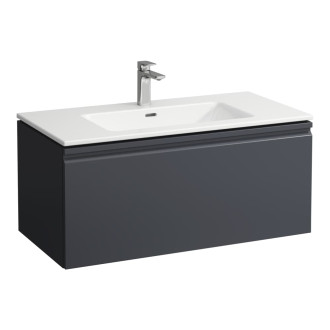 Skříňka s umyvadlem Laufen PRO S 100x50x46 cm šedá mat H8609654801041