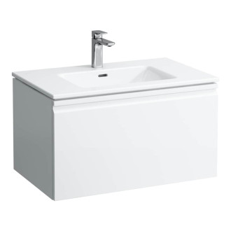 Skříňka s umyvadlem Laufen PRO S 80x50x46 cm MDF bílá lesk H8609634751041
