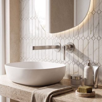 Podomítková umyvadlová baterie REA Grace Brush Gold