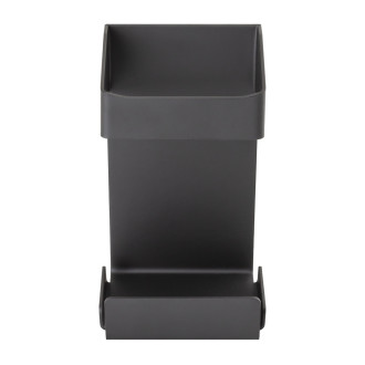 Držák elektrického zubního kartáčku na nalepení 3M, 7,4×5,7×12,6 cm, černá barva