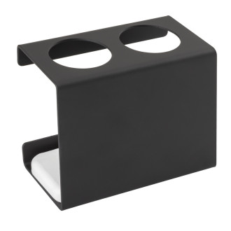Držák elektrického zubního kartáčku na nalepení 3M, 10,1×5,2×8,9 cm, černá barva
