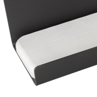 Držák elektrického zubního kartáčku na nalepení 3M, 10,1×5,2×8,9 cm, černá barva