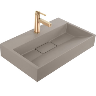 Umyvadlo z litého mramoru Rea GOYA TAUPE 60CM