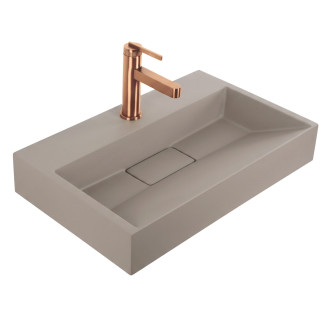Umyvadlo z litého mramoru Rea GOYA TAUPE 50CM