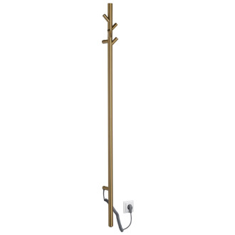 PASADOR elektrický sušák ručníků, kulatý, 150x1500mm, 30 W, zlatá mat ER175GB