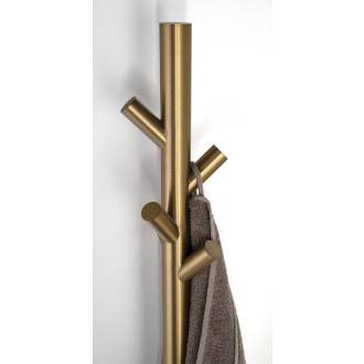 PASADOR elektrický sušák ručníků, kulatý, 150x1500mm, 30 W, zlatá mat
