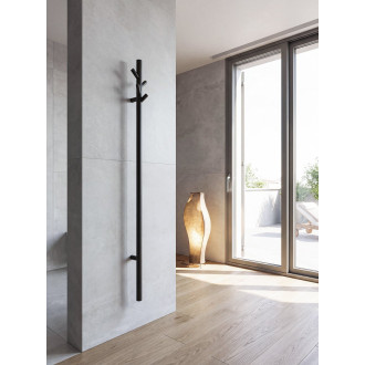 PASADOR elektrický sušák ručníků, kulatý, 150x1500mm, 30 W, gun metal
