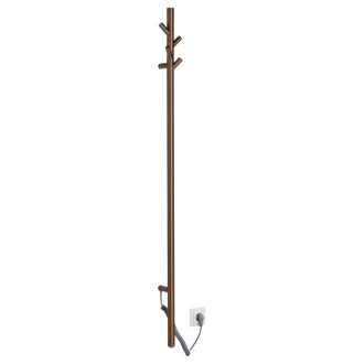 PASADOR elektrický sušák ručníků, kulatý, 150x1500mm, 30 W, měď mat ER175PG