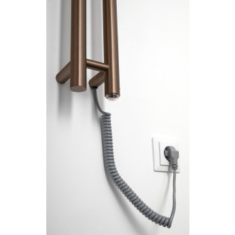 PAPINADO elektrický sušák ručníků 109x1200mm, 40 W, měď mat