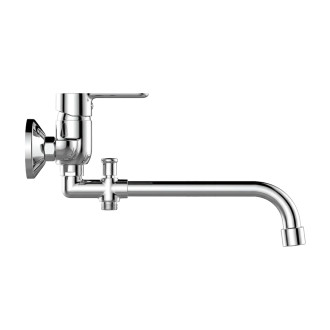 Mereo Zuna nástěnná baterie do byt. jádra 100 mm bez příslušenství CB602A03Z