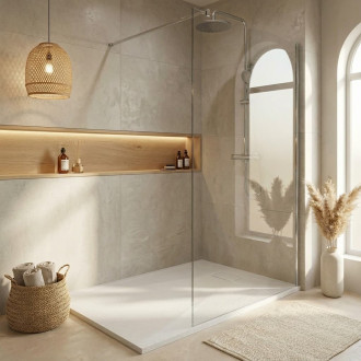 Sprchová vanička obdélníková Ceramia Essential 120x80 cm SMC CERAES12080W