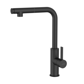 VÝPRODEJ Invena PRETO BZ-48-W04-L Dřezová baterie, černá