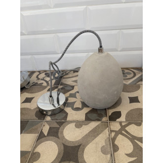 výprodej SOPRANA SOLID 155710 závěsná,beton průměr 15cm,v.18,5cmk.150cm  230V,E14,11W
