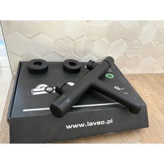 VÝPRODEJ VÝSTAVNÍ KUS Laveo PRETTO BAO_710D Vanová baterie, černá
