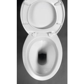 WC kombi, dvojtlačítko 4/8l, spodní odpad, bílá