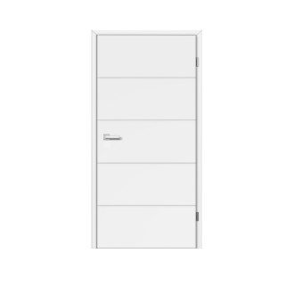 RY-251 -WL/ dveřní křídlo Royal 2D 251-WL P/ bílá exklusiv/ BB/ ČSN/ 850x1985/ hrana EL