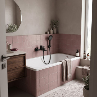 REA ARGUS Vanová baterie, černá matná REA-B6407