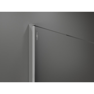 Mexen Kioto Sprchová zástěna 90 x 200 cm, bronz 8 mm, chrom - 800-090-101-01-32
