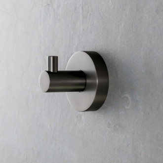 X-ROUND GUN METAL háček, gun metal