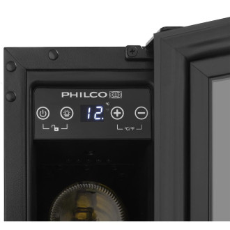 Jednozónová vinotéka Philco černá PW6GBI