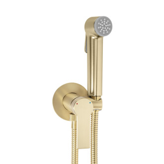 Podomítková bidetová baterie Rea Argus Brush Gold